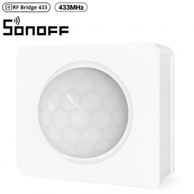 Sonoff PIR3-RF – Smart 433MHZ RF PIR Motion Sensor 6m/110° Detection